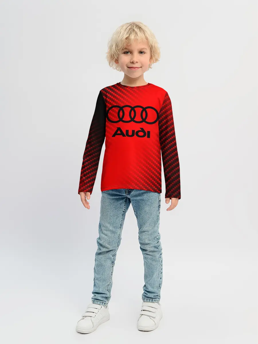 Детский лонгслив / AUDI / АУДИ