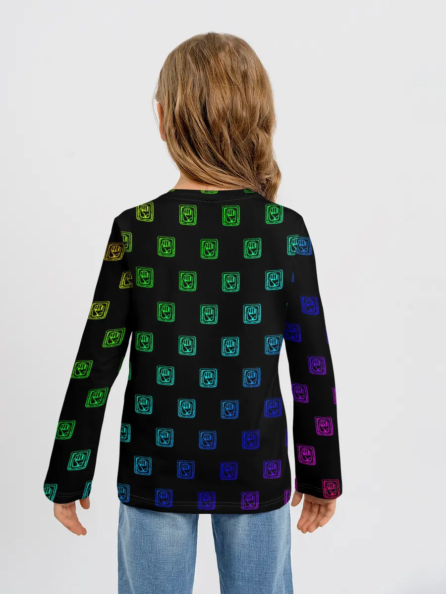 Детский лонгслив / JoJo Bizarre Adventure