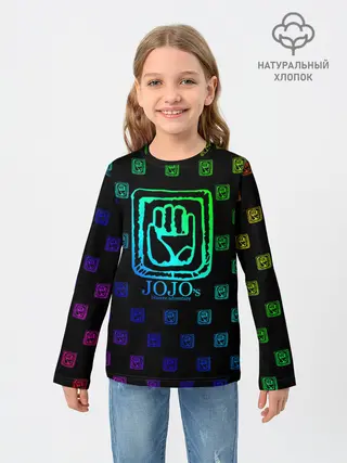 Детский лонгслив / JoJo Bizarre Adventure