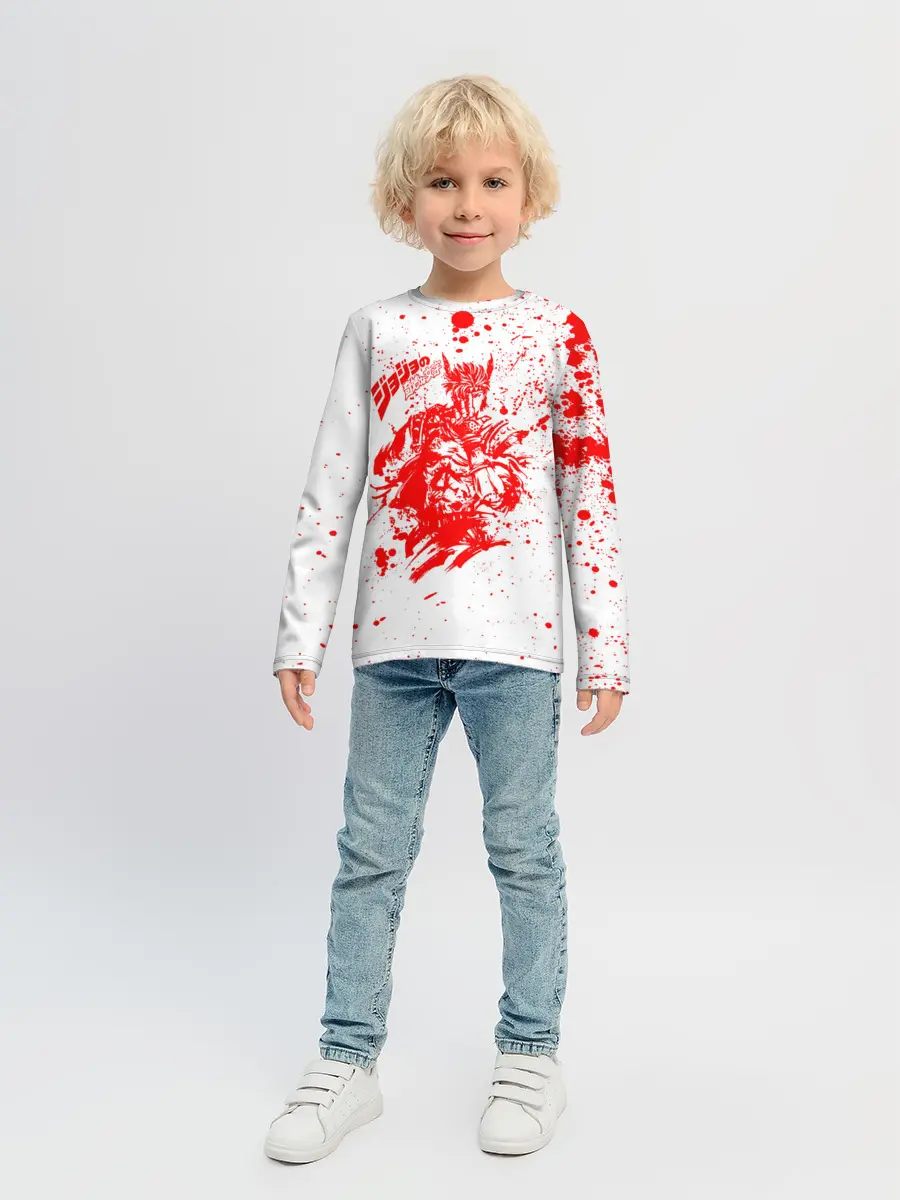Детский лонгслив / JoJo Bizarre Adventure