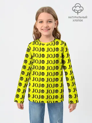 Детский лонгслив / JoJo Bizarre Adventure