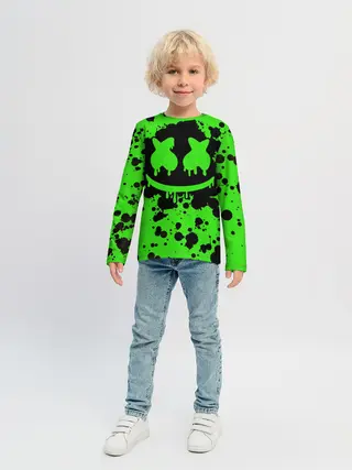 Детский лонгслив / Marshmello