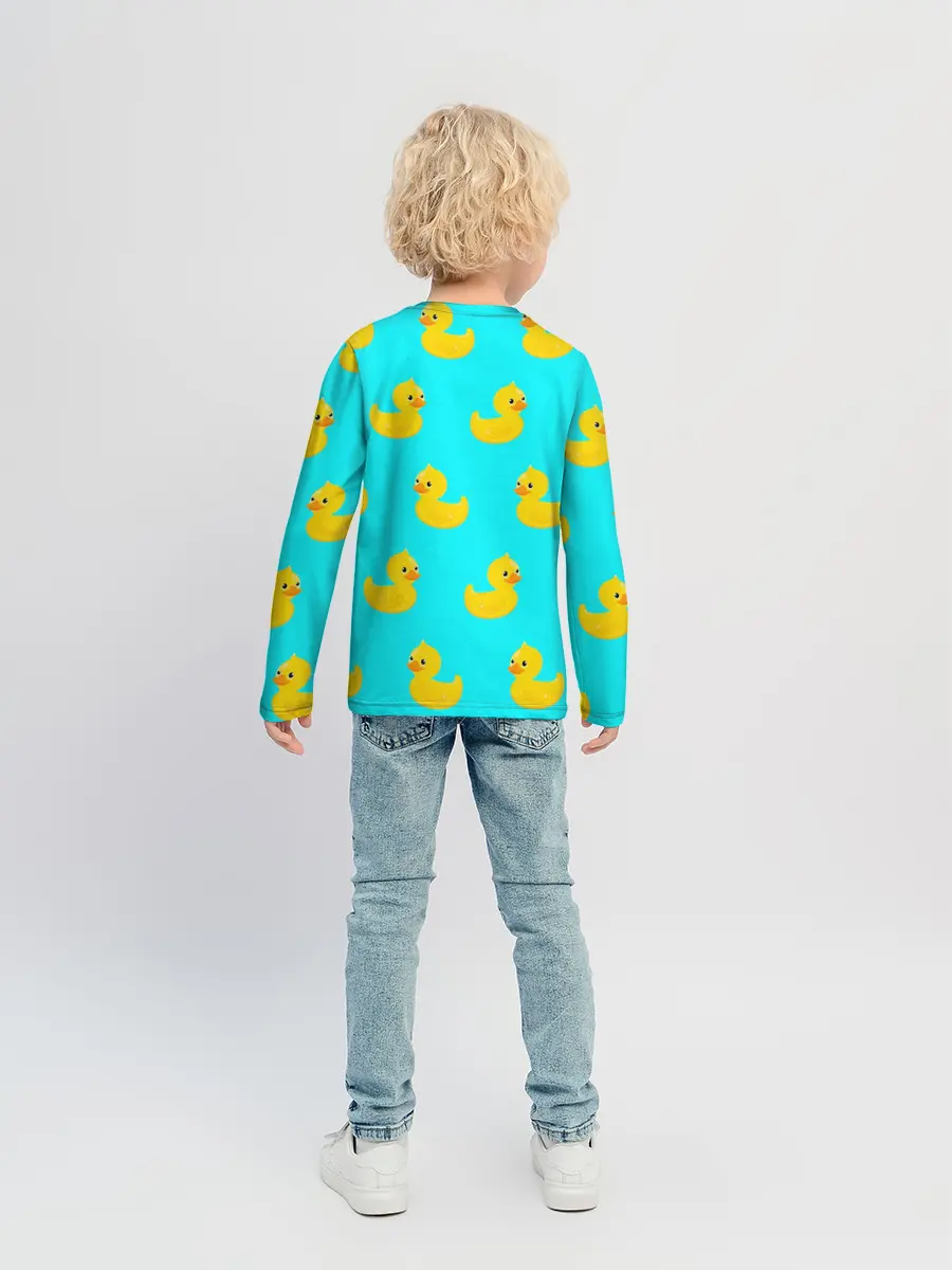 Детский лонгслив / Уточки