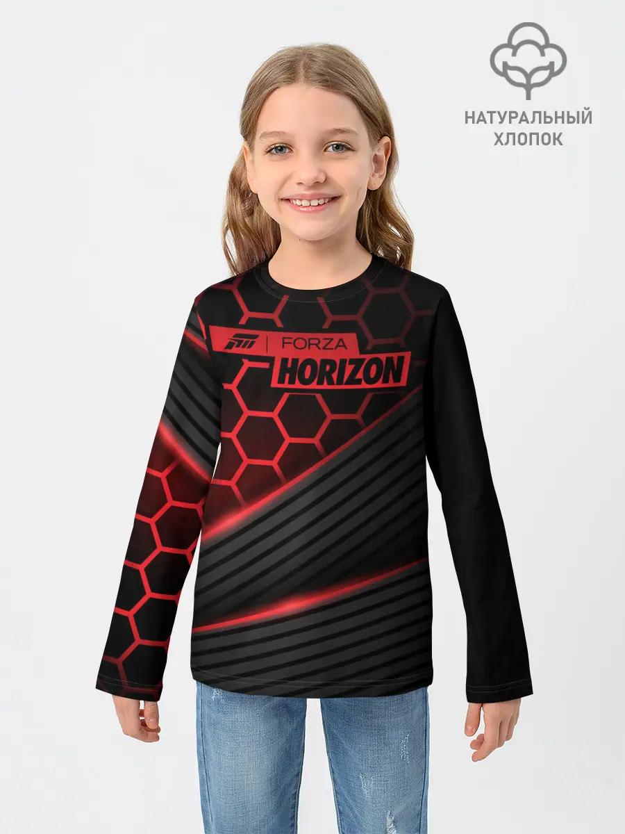 Детский лонгслив / Forza Horizon