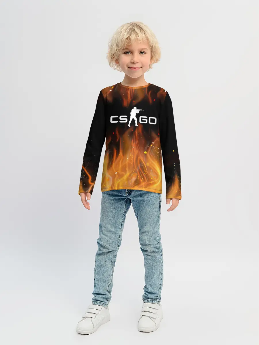 Детский лонгслив / COUNTER STRIKE