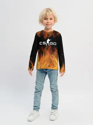 Детский лонгслив / COUNTER STRIKE