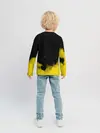 Детский лонгслив / Хамон желтый дым