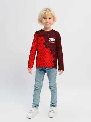 Детский лонгслив / DOOM ETERNAL / ДУМ ЭТЕРНАЛ