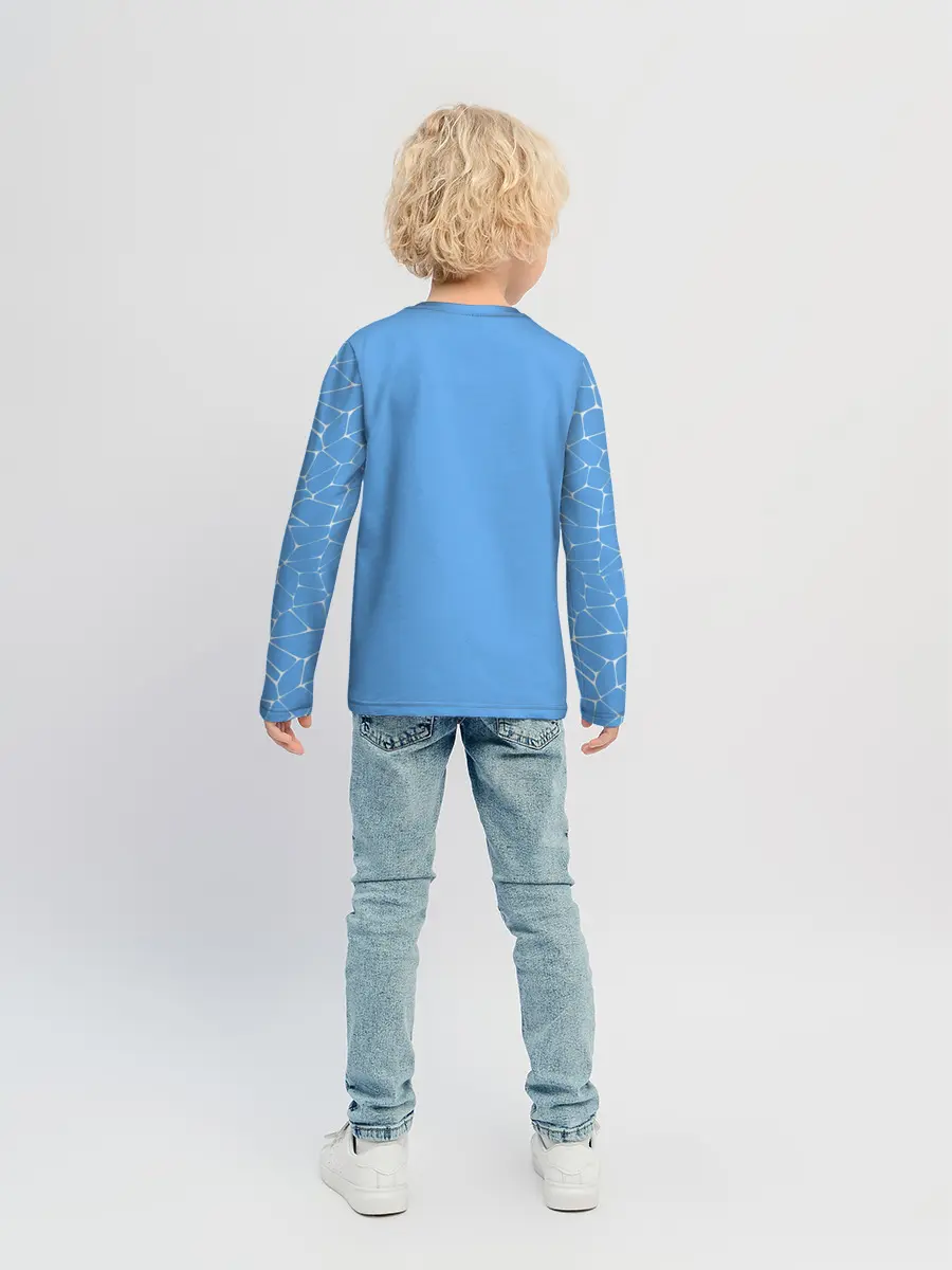 Детский лонгслив / Мансити Домашняя форма 20/21