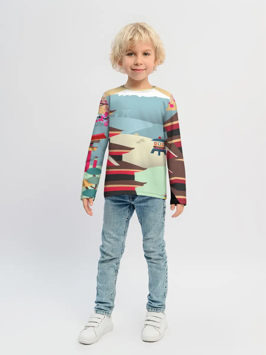 Детский лонгслив / Tokyo