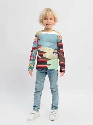 Детский лонгслив / Tokyo