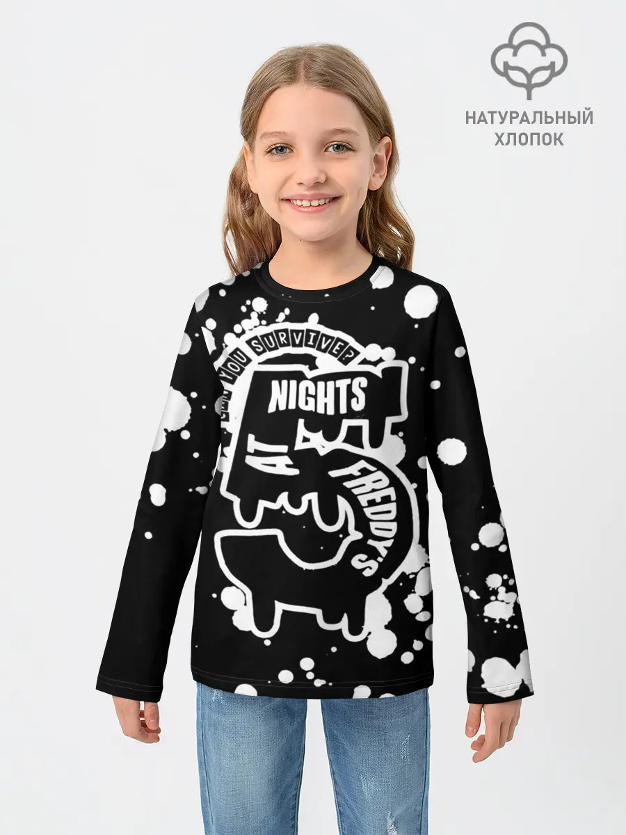 Детский лонгслив / Five Nights at Freddy