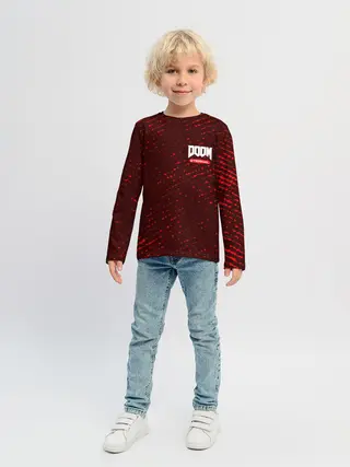 Детский лонгслив / DOOM ETERNAL / ДУМ ЭТЕРНАЛ