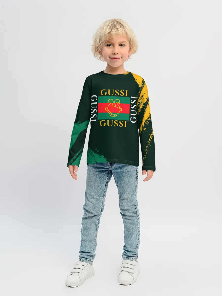 Детский лонгслив / GUSSI / ГУСИ