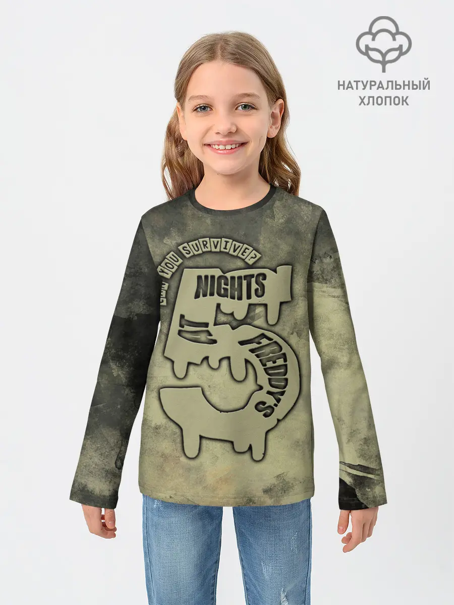 Детский лонгслив / Five Nights at Freddy