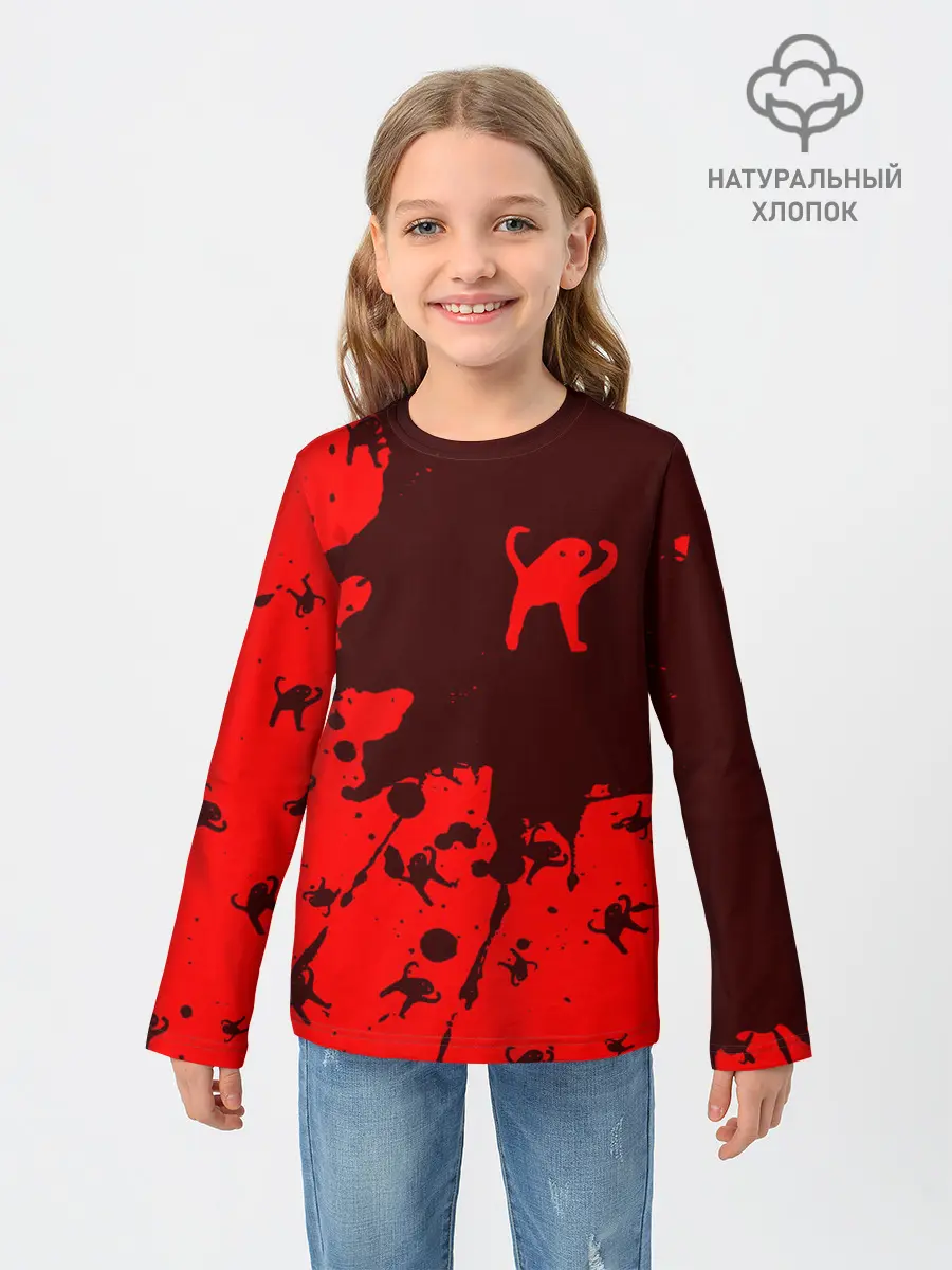 Детский лонгслив / ЪУЪ СЪУКА