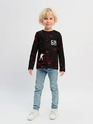 Детский лонгслив / COUNTER STRIKE