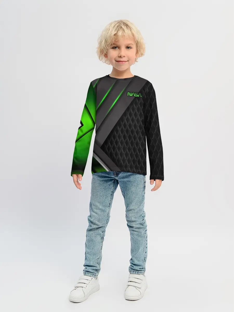 Детский лонгслив / NASA