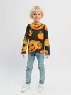 Детский лонгслив / Весёлые тыквы