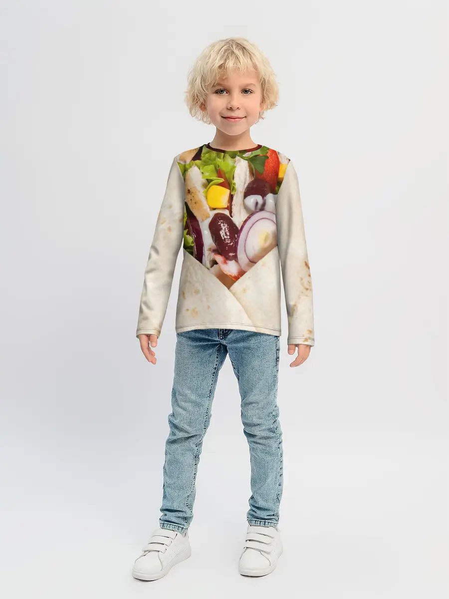 Детский лонгслив / Буррито