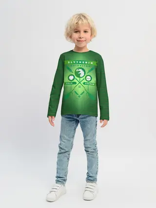 Детский лонгслив / Slytherin Quidditch Team