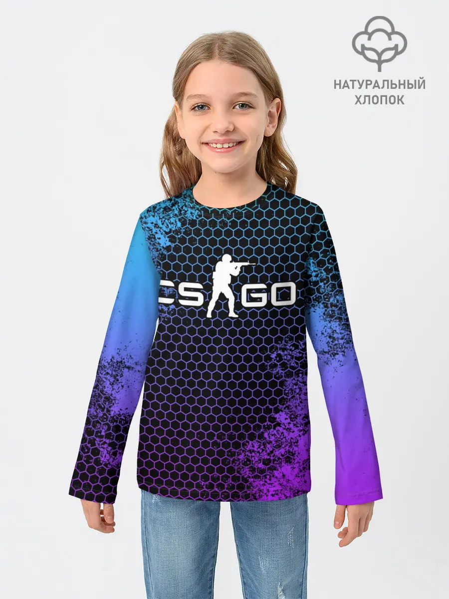 Детский лонгслив / COUNTER STRIKE