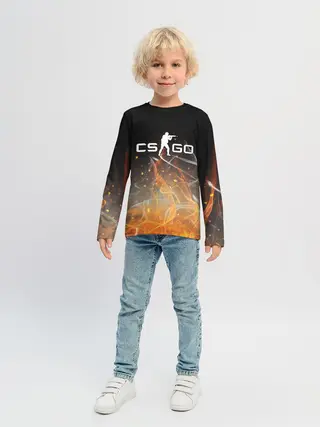 Детский лонгслив / COUNTER STRIKE