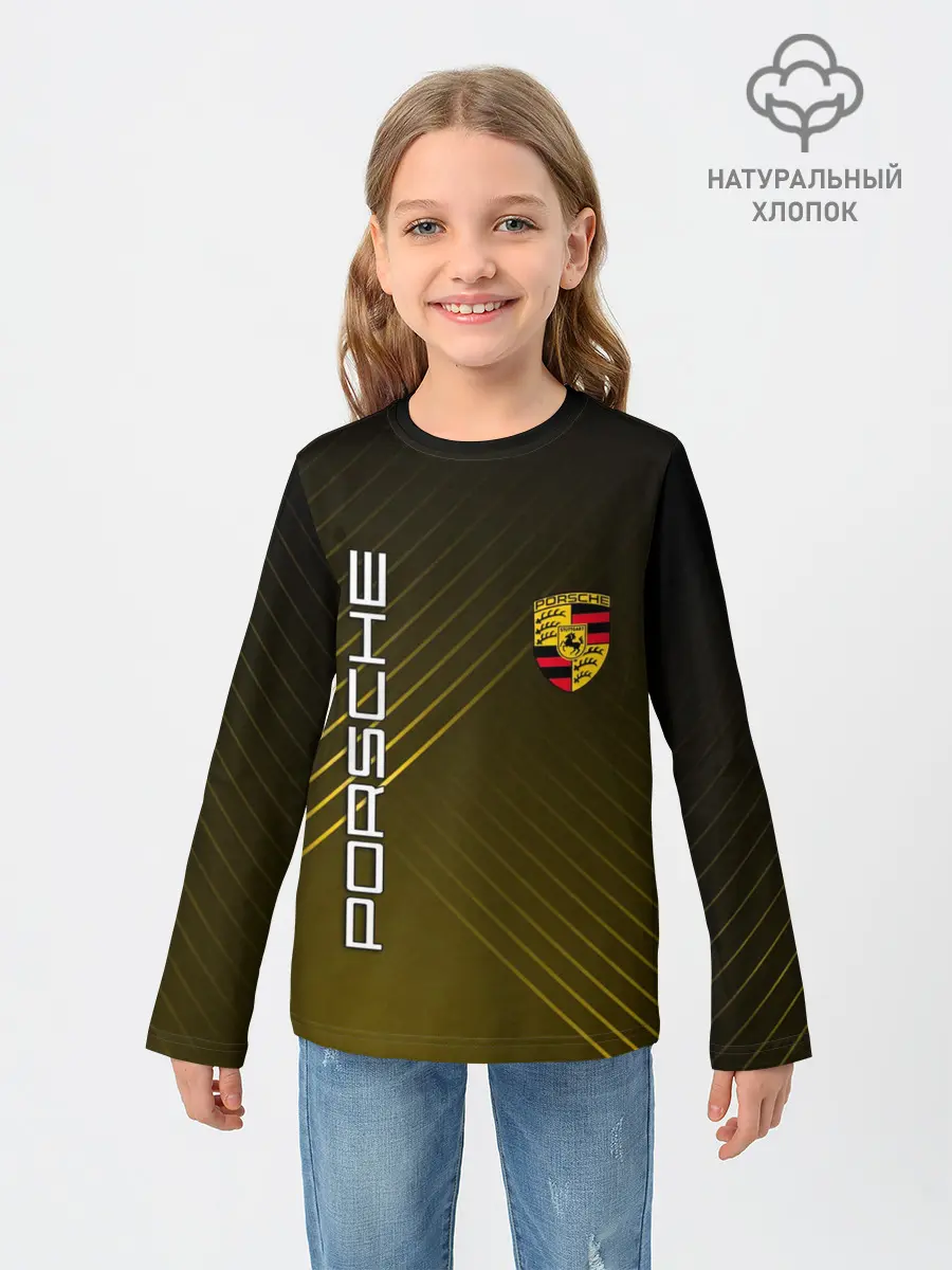 Детский лонгслив / PORSCHE