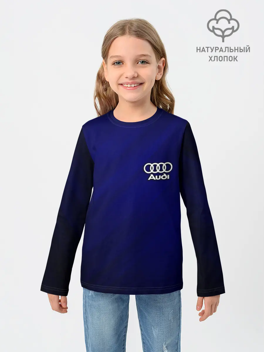 Детский лонгслив / AUDI