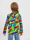 Детский лонгслив / Красочные узоры/абстракционизм