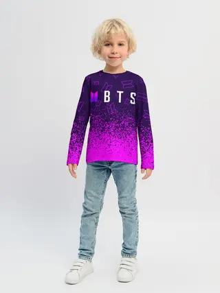 Детский лонгслив / BTS / БТС