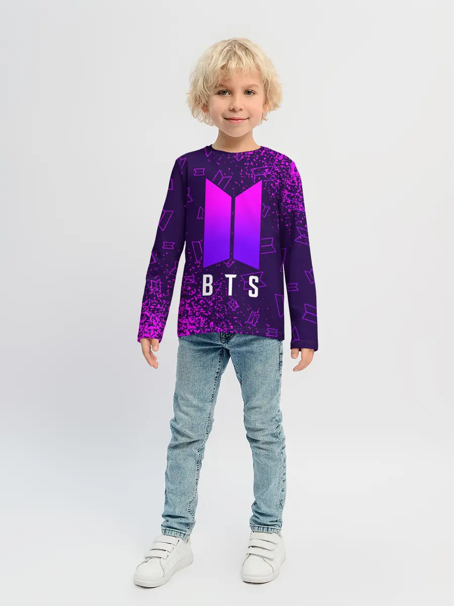 Детский лонгслив / BTS / БТС