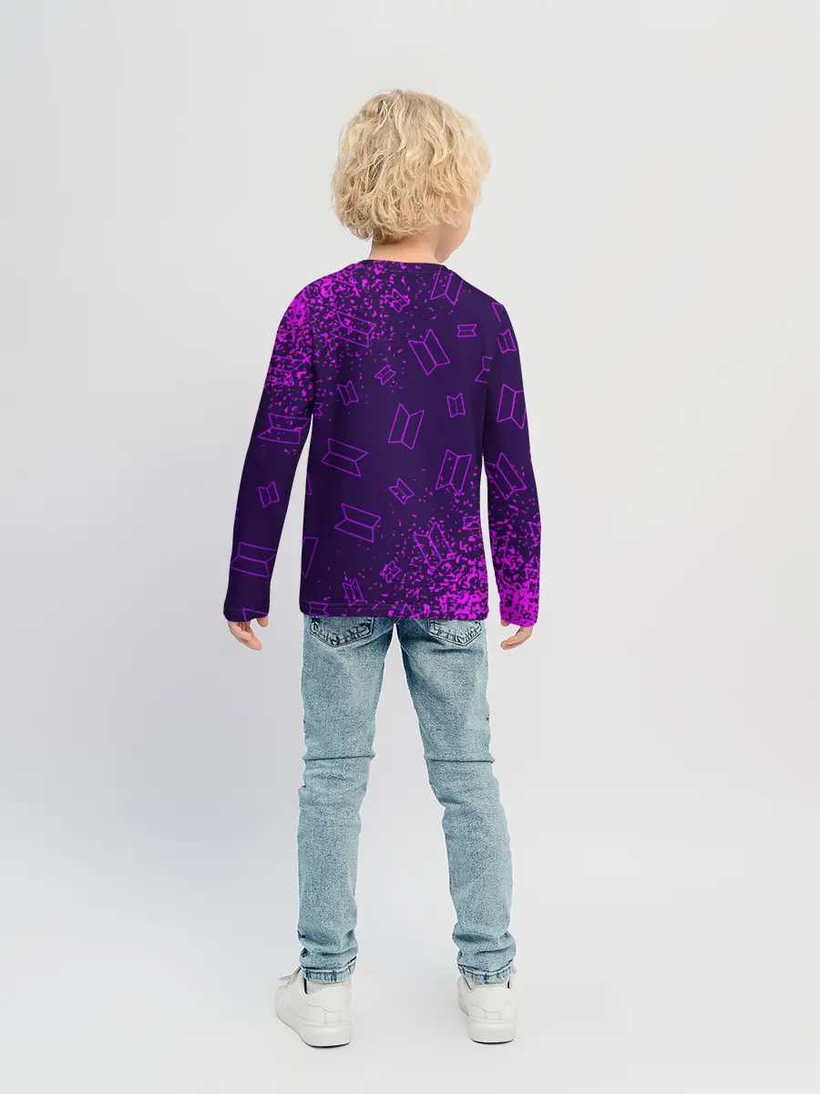 Детский лонгслив / BTS / БТС