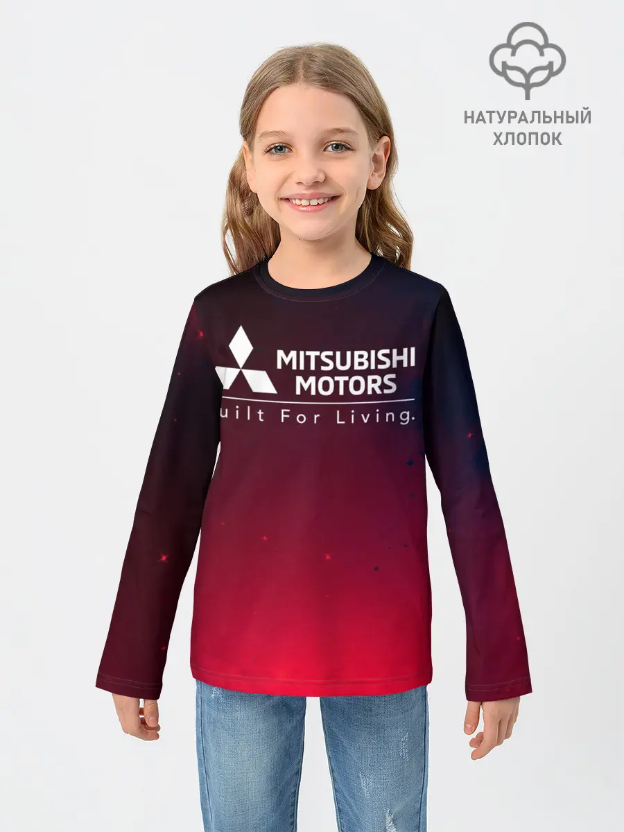 Детский лонгслив / MITSUBISHI / МИТСУБИСИ