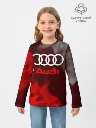 Детский лонгслив / AUDI / АУДИ
