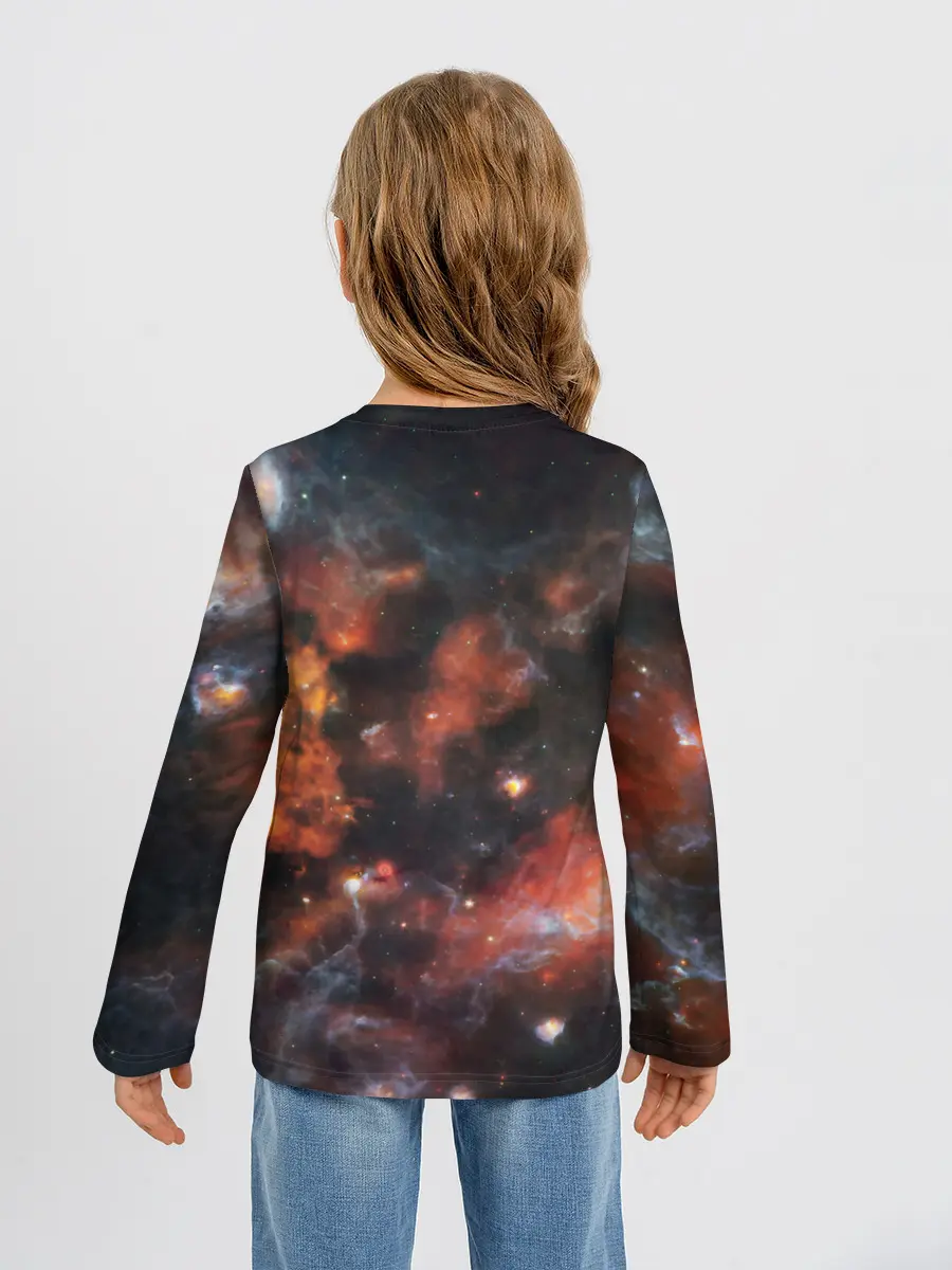 Детский лонгслив / Гигантская Вселенная