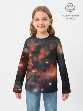 Детский лонгслив / Гигантская Вселенная