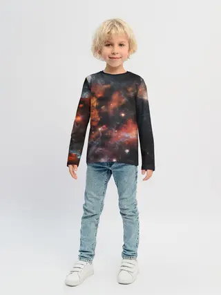 Детский лонгслив / Гигантская Вселенная