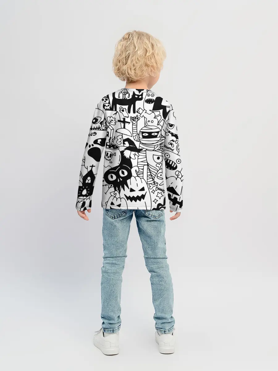 Детский лонгслив / Halloween