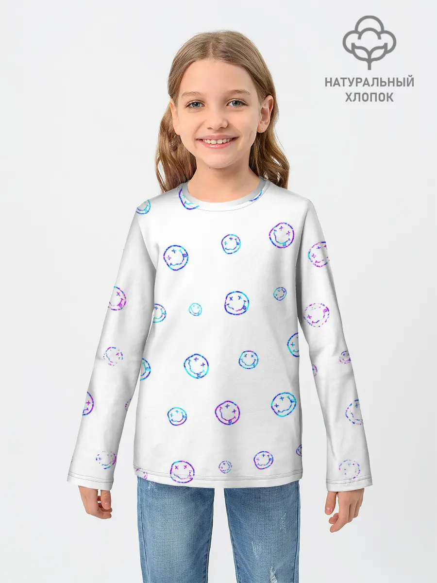 Детский лонгслив / NIRVANA / НИРВАНА