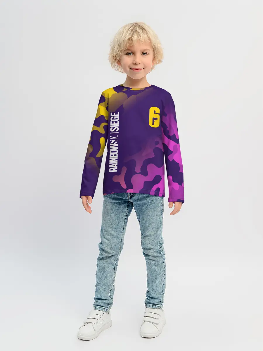Детский лонгслив / RAINBOW SIX SIEGE / РАДУГА 6