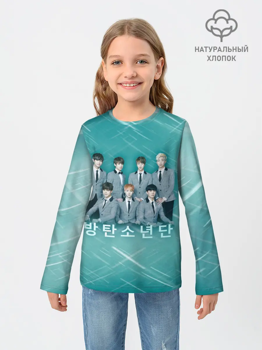 Детский лонгслив / BTS