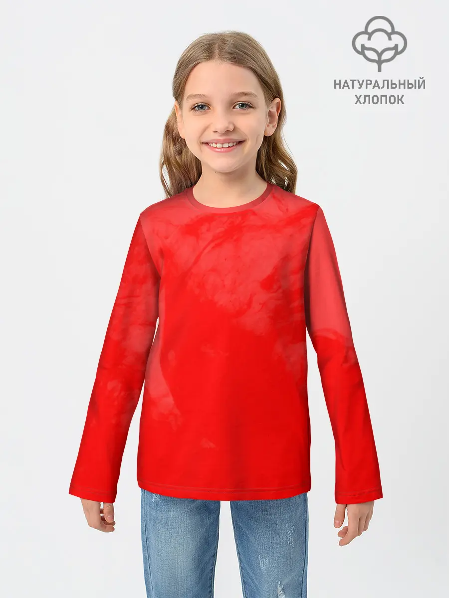 Детский лонгслив / RED SMOKE