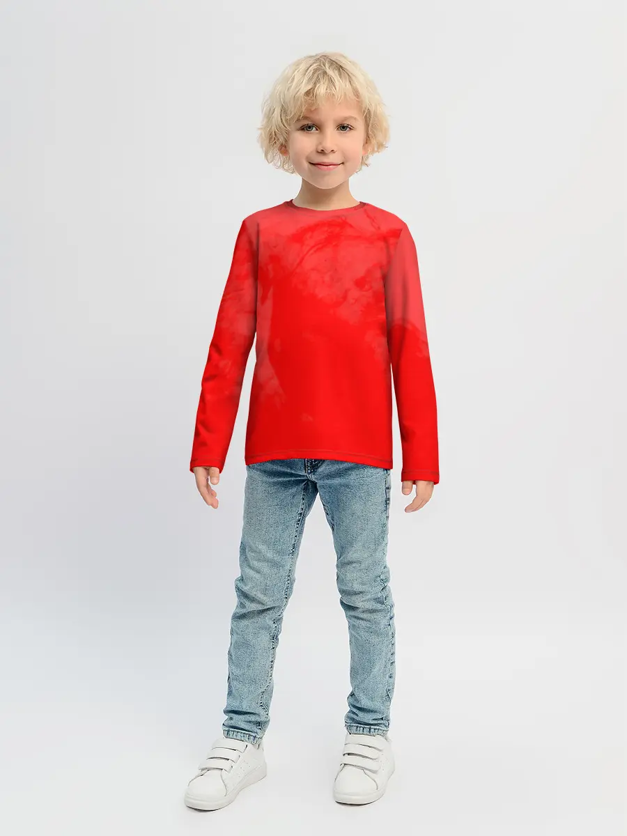 Детский лонгслив / RED SMOKE
