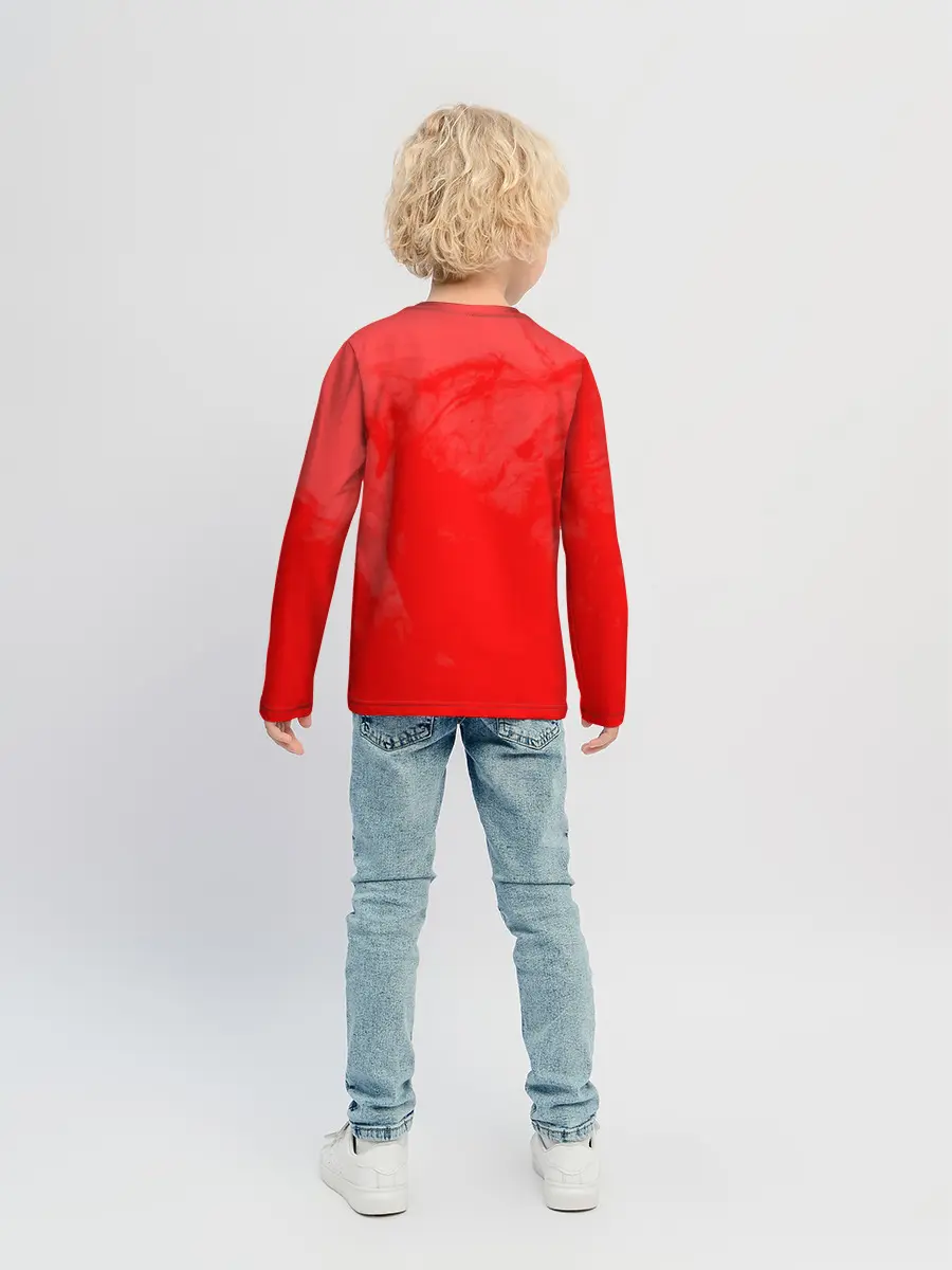 Детский лонгслив / RED SMOKE