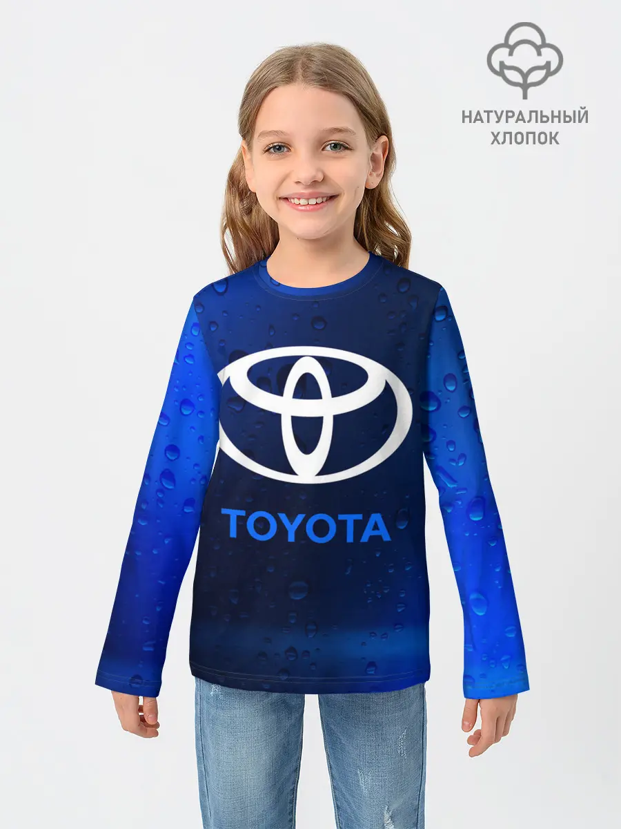 Детский лонгслив / TOYOTA / ТОЙОТА