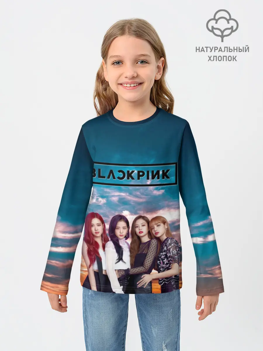 Детский лонгслив / BlackPink