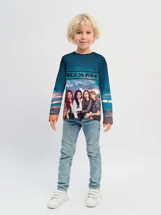 Детский лонгслив / BlackPink
