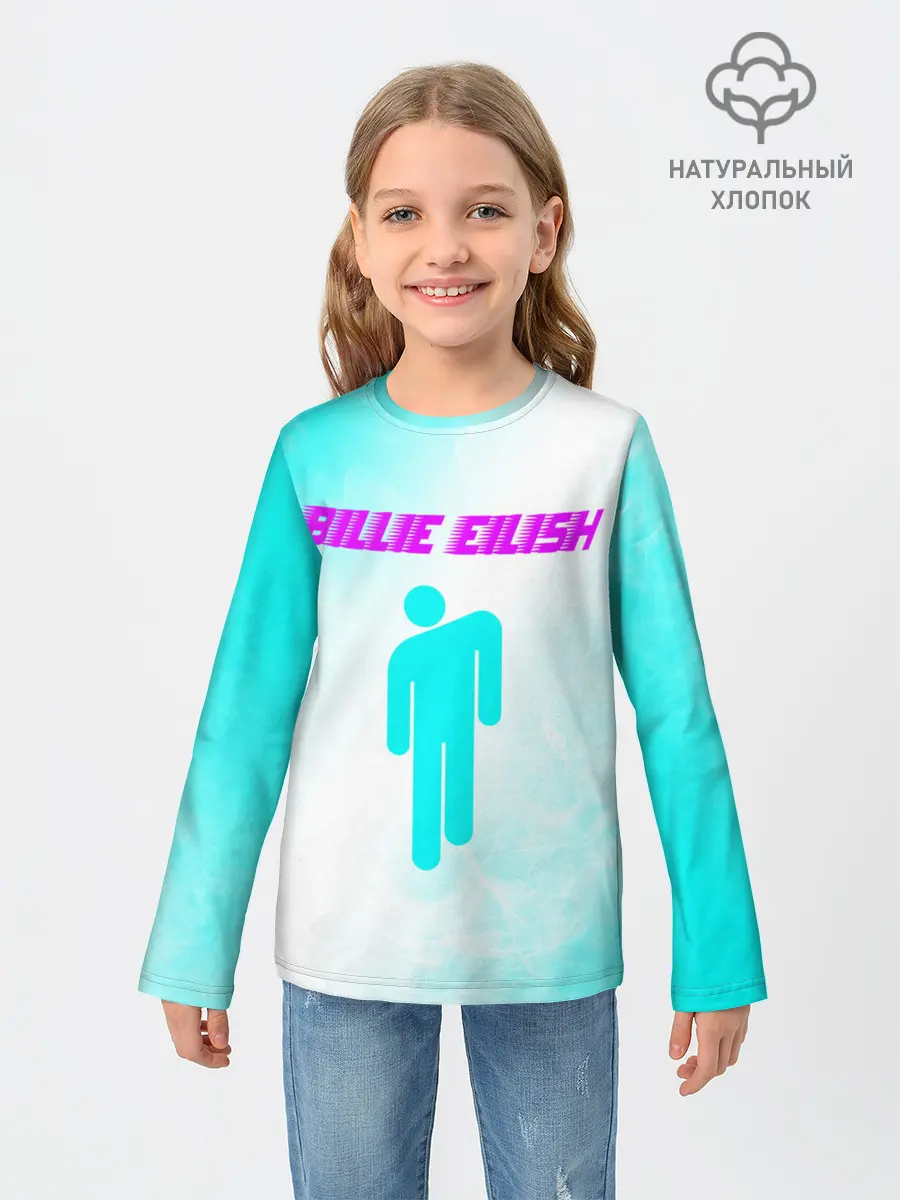 Детский лонгслив / BILLIE EILISH / БИЛЛИ АЙЛИШ