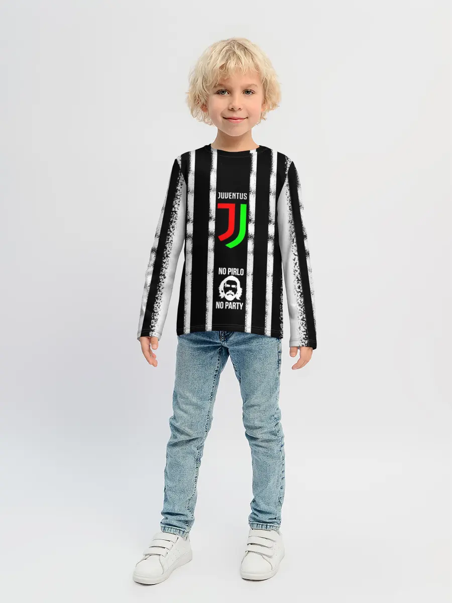 Детский лонгслив / ювентус